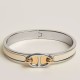 Top Replica Hermes Mini Clic Anchor Chain Bracelet Cream