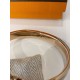 Top Replica Hermes Mini Clic Anchor Chain Bracelet Black