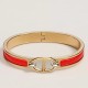 Top Replica Hermes Mini Clic Anchor Chain Bracelet Red