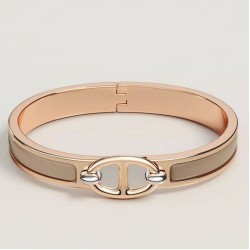 Super Clone Replica Hermes Mini Clic Anchor Chain Bracelet Sand Top Replica Hermes Mini Clic Anchor Chain Bracelet Sand