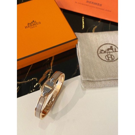 Top Replica Hermes Mini Clic Anchor Chain Bracelet Sand