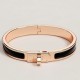 Top Replica Hermes Mini Clic Kelly Bracelet Black