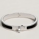 Top Replica Hermes Mini Clic Kelly Bracelet Black