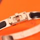 Top Replica Hermes Mini Clic Kelly Bracelet Black