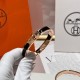 Top Replica Hermes Mini Clic Kelly Bracelet Black