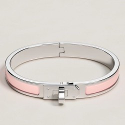 Top Replica Hermes Mini Clic Kelly Bracelet Pink