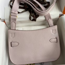 Top Replica Hermes Jypsiere Mini Light Mauve Calfskin Bag