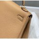 Super Clone Replica Hermes Kelly 20cm/25cm Bag in Brown Clemence Top Replica Hermes Kelly 20cm/25cm Bag in Brown Clemence