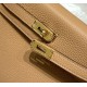 Super Clone Replica Hermes Kelly 20cm/25cm Bag in Brown Clemence Top Replica Hermes Kelly 20cm/25cm Bag in Brown Clemence