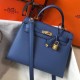 Super Clone Replica Hermes Kelly 25cm Bag in Epsom Blue Top Replica Hermes Kelly 25cm Bag in Epsom Blue