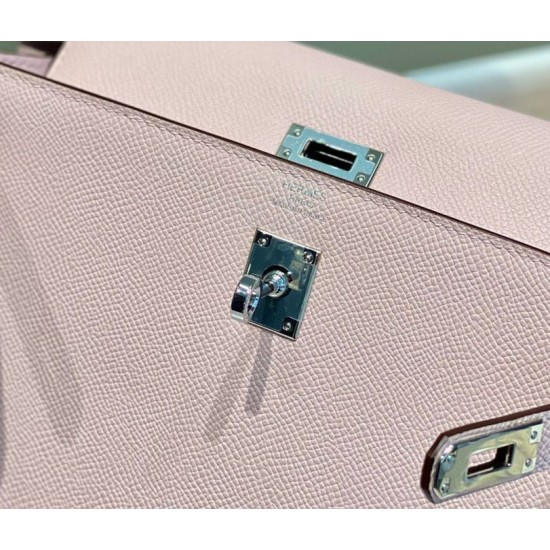 Super Clone Replica Hermes Kelly 25cm Bag in Pink Epsom Top Replica Hermes Kelly 25cm Bag in Pink Epsom
