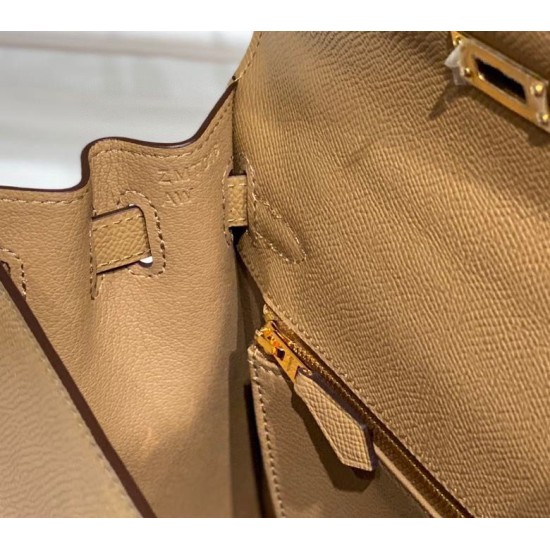 Super Clone Replica Hermes Kelly 28cm/32cm Bag in Camel Epsom GHW Top Replica Hermes Kelly 28cm/32cm Bag in Camel Epsom GHW