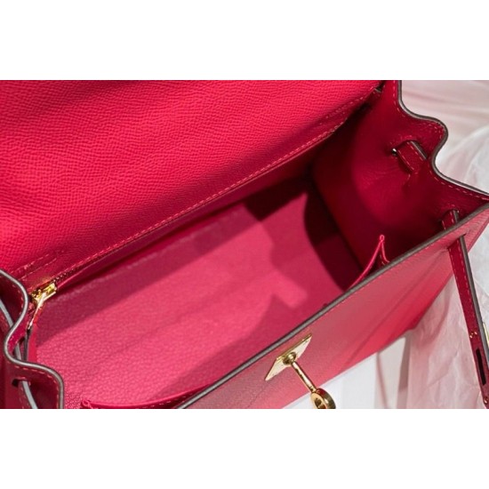 Super Clone Replica Hermes Kelly Bag 28cm/32cm Pink Epsom Gold Hardware Top Replica Hermes Kelly Bag 28cm/32cm Pink Epsom Gold Hardware