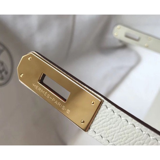 Super Clone Replica Hermes Kelly Bag 28cm/32cm White Epsom Gold Hardware Top Replica Hermes Kelly Bag 28cm/32cm White Epsom Gold Hardware