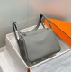 Super Clone Replica Hermes Lindy 26 cm bag, Gris Meyer with gold-tone hardware Top Replica Hermes Lindy 26 cm bag, Gris Meyer with gold-tone hardware