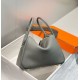 Super Clone Replica Hermes Lindy 26 cm bag, Gris Meyer with gold-tone hardware Top Replica Hermes Lindy 26 cm bag, Gris Meyer with gold-tone hardware