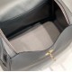 Super Clone Replica Hermes Lindy 26 cm bag, Gris Meyer with gold-tone hardware Top Replica Hermes Lindy 26 cm bag, Gris Meyer with gold-tone hardware