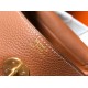 Super Clone Replica Hermes Lindy 26 cm bag, Brown with gold-tone hardware Top Replica Hermes Lindy 26 cm bag, Brown with gold-tone hardware