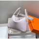 Super Clone Replica Hermes Lindy 26 cm bag, Light purple with gold-tone hardware Top Replica Hermes Lindy 26 cm bag, Light purple with gold-tone hardware