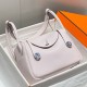 Super Clone Replica Hermes Lindy 26 cm bag, Light purple with gold-tone hardware Top Replica Hermes Lindy 26 cm bag, Light purple with gold-tone hardware
