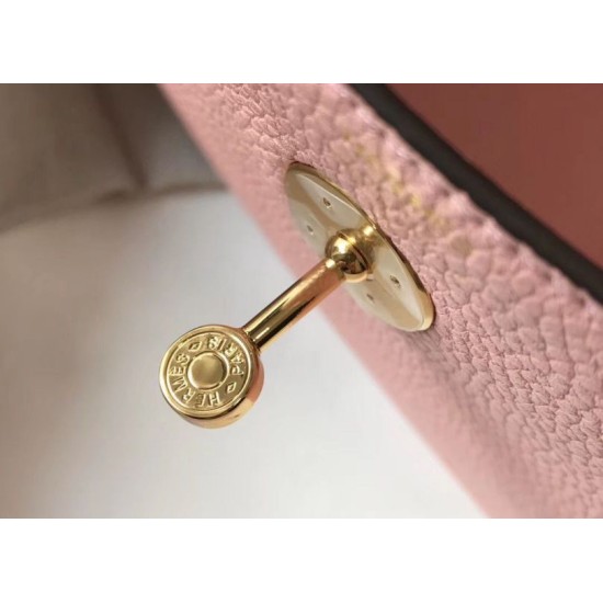 Super Clone Replica Hermes Lindy 26 cm bag, Pink with gold-tone hardware Top Replica Hermes Lindy 26 cm bag, Pink with gold-tone hardware