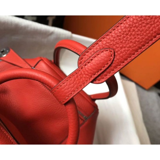Super Clone Replica Hermes Lindy 26 cm bag, Red with gold-tone hardware Top Replica Hermes Lindy 26 cm bag, Red with gold-tone hardware