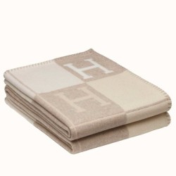 Top Replica Hermes Avalon III Blanket Beige