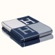 Top Replica Hermes Avalon III Blanket Blue