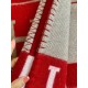 Top Replica Hermes Avalon III Blanket Red