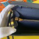 Top Replica Hermes Kelly Classique To Go Wallet Epsom Dark Blue