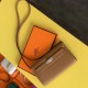 Top Replica Hermes Kelly Classique To Go Wallet Epsom Brown