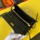 Top Replica Hermes Kelly Classique To Go Wallet Epsom Black