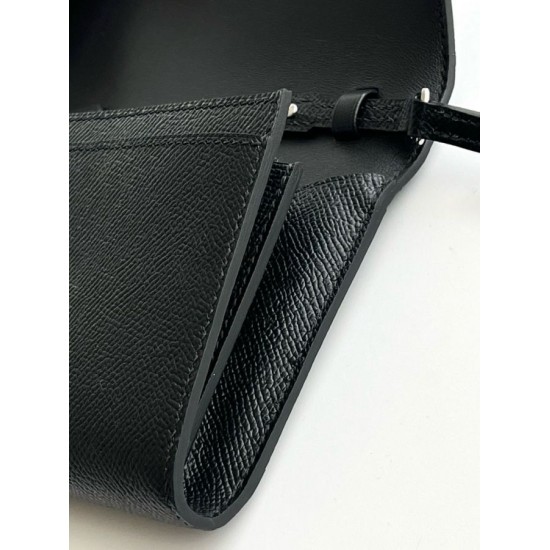 Top Replica Hermes Constance To Go Wallet Epsom Black