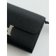 Top Replica Hermes Constance To Go Wallet Epsom Black