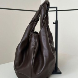 Top Replica Fendi Spy Hobo Bag Small B2:B65ia/Large with Twisted Handle in Coffee