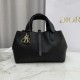 Super Clone Replica Dior Toujours Small Macrocannage Calfskin Bag, Black Top Replica Dior Toujours Small Macrocannage Calfskin Bag, Black