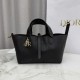 Super Clone Replica Dior Toujours Small Macrocannage Calfskin Bag, Black Top Replica Dior Toujours Small Macrocannage Calfskin Bag, Black