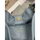 Super Clone Replica Dior Bow Bag with Blue Bow and Gold-Finish Metal Top Replica Dior Bow Bag with Blue Bow and Gold-Finish Metal