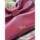 Super Clone Replica Dior Bow Bag with Claret Bow and Gold-Finish Metal Top Replica Dior Bow Bag with Claret Bow and Gold-Finish Metal