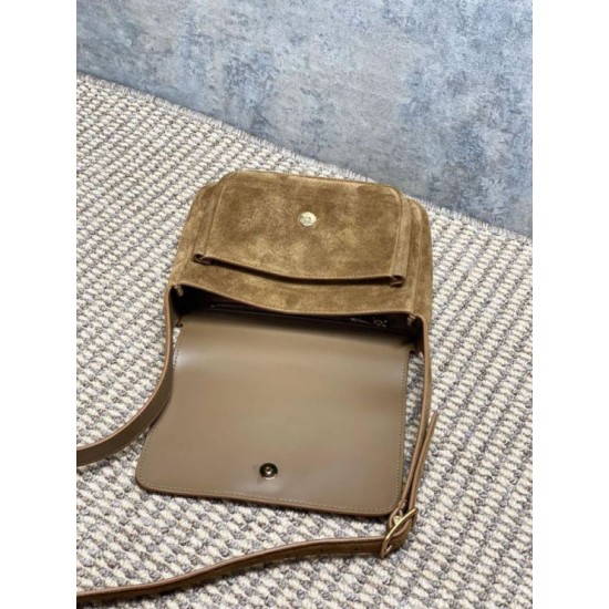 Super Clone Replica YSL Saint Laurent Niki Crossbody Bag Saint Laurent Niki Besace brown suede Top Replica YSL Saint Laurent Niki Crossbody Bag Saint Laurent Niki Besace brown suede