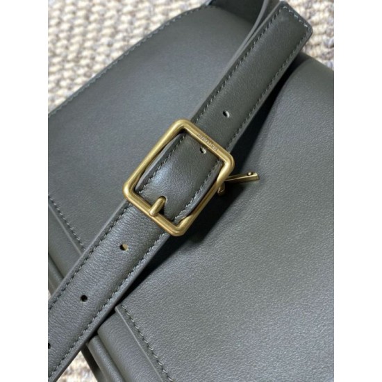 Super Clone Replica YSL Saint Laurent Niki Crossbody Bag in Grained Besace, Light Moss Top Replica YSL Saint Laurent Niki Crossbody Bag in Grained Besace, Light Moss