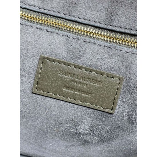 Super Clone Replica YSL Saint Laurent Niki Crossbody Bag in Grained Besace, Light Moss Top Replica YSL Saint Laurent Niki Crossbody Bag in Grained Besace, Light Moss