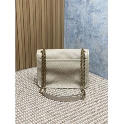 Super Clone Replica YSL Saint Laurent Niki Medium/Large shoulder bag in grained lambskin, beige Top Replica YSL Saint Laurent Niki Medium/Large shoulder bag in grained lambskin, beige