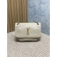 Super Clone Replica YSL Saint Laurent Niki Medium/Large shoulder bag in grained lambskin, beige Top Replica YSL Saint Laurent Niki Medium/Large shoulder bag in grained lambskin, beige