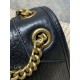 Super Clone Replica YSL Saint Laurent Niki Medium/Large shoulder bag in grained lambskin, black Top Replica YSL Saint Laurent Niki Medium/Large shoulder bag in grained lambskin, black