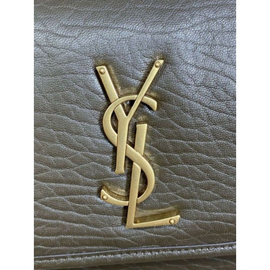 Super Clone Replica YSL Saint Laurent Niki Medium/Large shoulder bag in grained lambskin, light coffee Top Replica YSL Saint Laurent Niki Medium/Large shoulder bag in grained lambskin, light coffee
