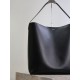Super Clone Replica YSL Saint Laurent Bold hobo bag in smooth leather, black Top Replica YSL Saint Laurent Bold hobo bag in smooth leather, black