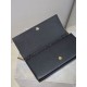 Super Clone Replica YSL Saint Laurent Kate clutch bag in grained leather, black Top Replica YSL Saint Laurent Kate clutch bag in grained leather, black