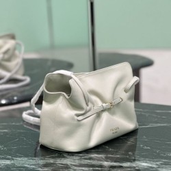 Top Replica Bag Prada Dada small shoulder bag in beige nappa leather