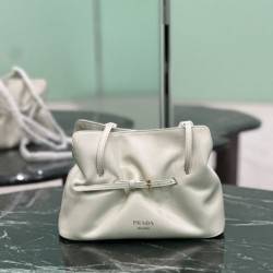 Top Replica Bag Prada Dada small shoulder bag in beige nappa leather